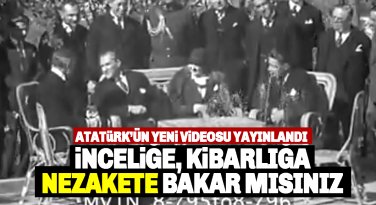 Atatürk'ün en net sesi: ABD Elçisi ile Fransızca Sohbet