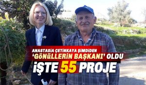 Başkan Adayı Anastasia Çetinkaya'nın Projelerine tam not: İşte 55 proje