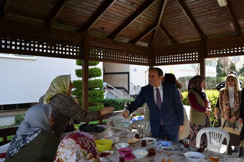 Çakır Baba Ocağı Mahmutlar'da 'Başkan Gibi' Karşılandı