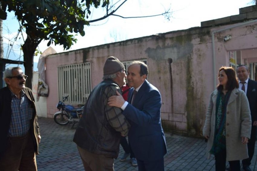 Çakır Baba Ocağı Mahmutlar'da 'Başkan Gibi' Karşılandı
