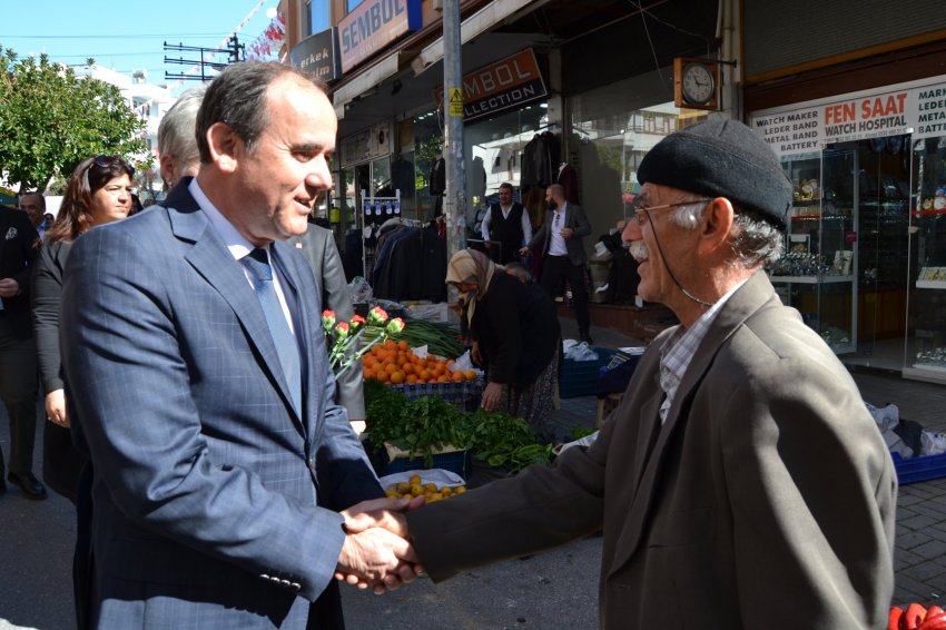 Çakır Cuma Pazarı'na Çıkarma Yaptı! Modern ve  Çağdaş Alanya'yı çok seveceksiniz