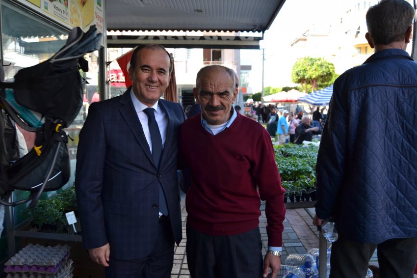 Çakır Cuma Pazarı'na Çıkarma Yaptı! Modern ve  Çağdaş Alanya'yı çok seveceksiniz