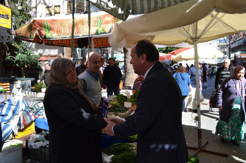Çakır Cuma Pazarı'na Çıkarma Yaptı! Modern ve  Çağdaş Alanya'yı çok seveceksiniz