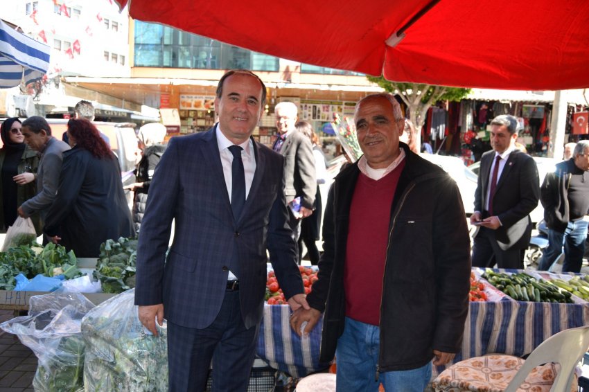 Çakır Cuma Pazarı'na Çıkarma Yaptı! Modern ve Çağdaş Alanya'yı çok seveceksiniz