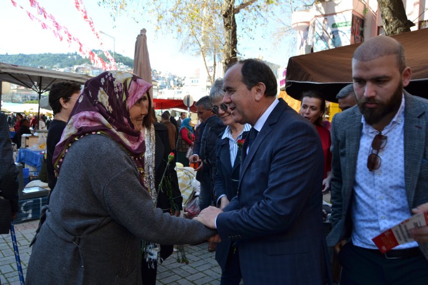 Çakır Cuma Pazarı'na Çıkarma Yaptı! Modern ve Çağdaş Alanya'yı çok seveceksiniz