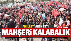 Sönmez'in Seçimi Ofisi Önünde Mahşeri Kalabalık