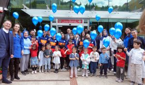 OTİZMLİ BİREYLERDEN SANATLA GELEN BARIŞ MESAJI